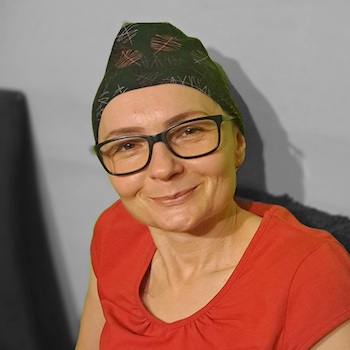 Wioletta Ignasiak podopieczna Fundacji Życie z Rakiem